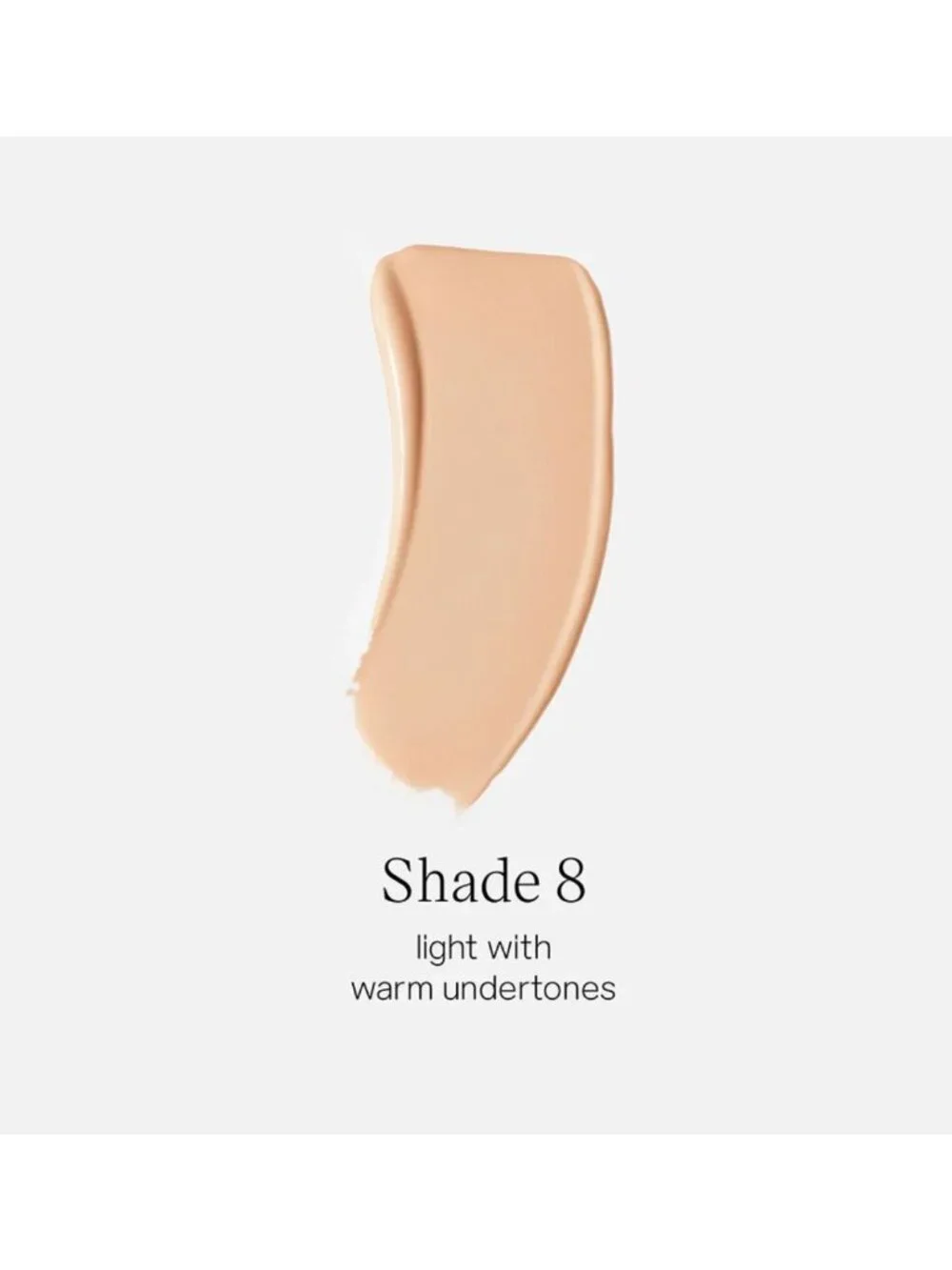 SAIE Glowy Super Skin Lightweight Luminous Foundation '8' NEW $40